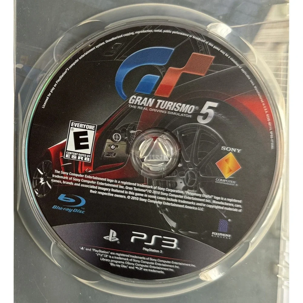 Gran Turismo 5 - Sony PlayStation‎ 3 - Complete CIB W/ Manual Tested & Works